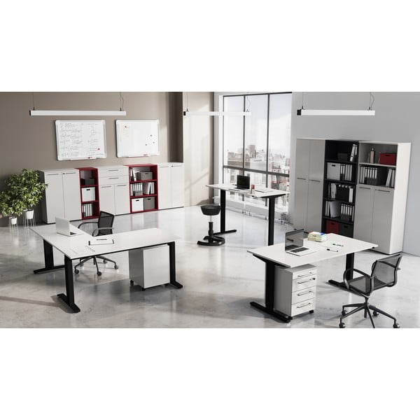 Darba galds ar elektriski regulējamu augstumu 80x160 cm Agenda – Germania-image-2