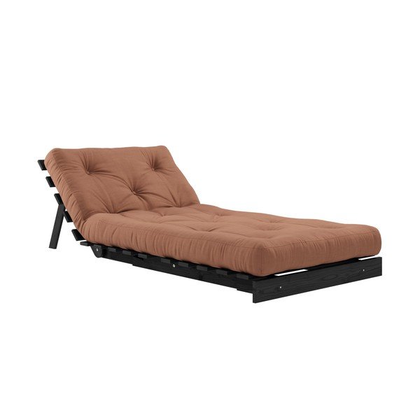 Izvelkamais krēsls Karup Design Roots Black/Clay Brown-image-4