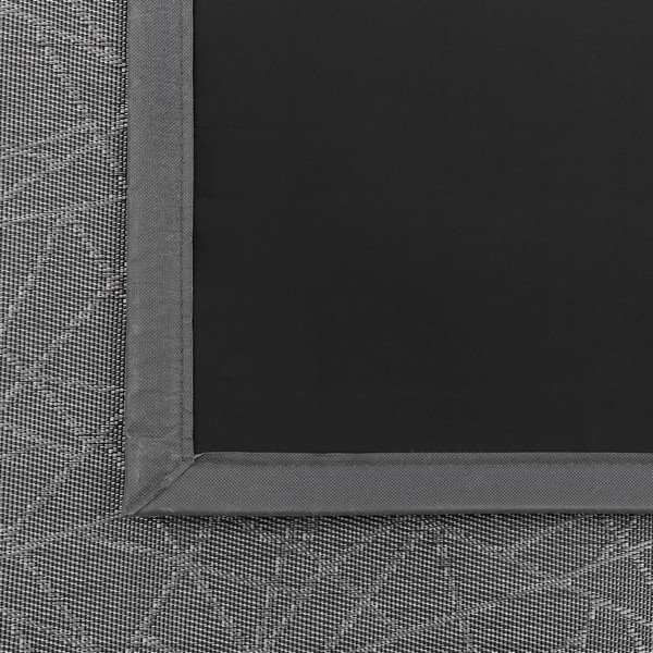 Gaiši pelēks paklājs no PVC 180x250 cm Geo Silver – Casa Selección-image-3