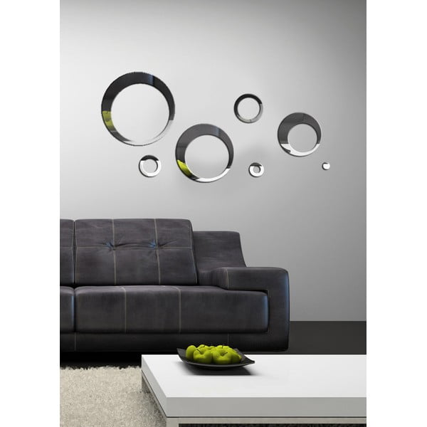 Dekoratīvais spogulis Apaļš Retro, ⌀ 32 cm-image-1