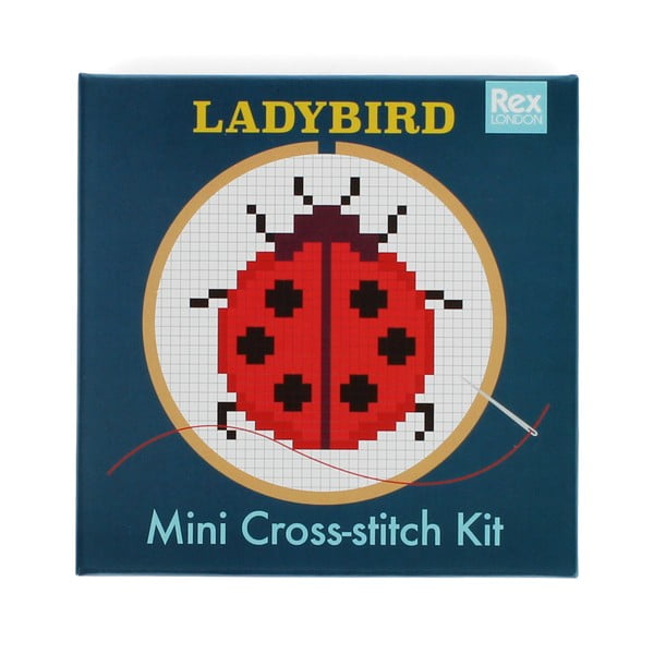 Radošais komplekts Cross-stitch Kit Ladybird – Rex London