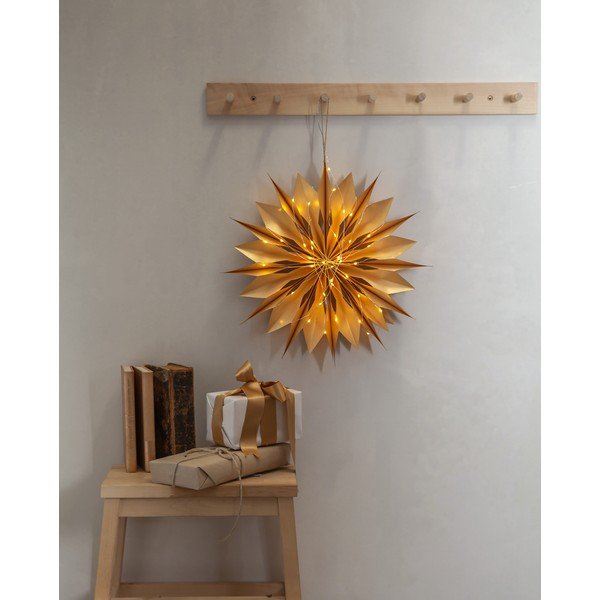 Zelta krāsas gaismas dekors ar Ziemassvētku motīvu Flinga – Star Trading-image-2