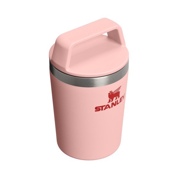 Persiku oranža nerūsējošā tērauda termokrūze 230 ml Café-To-Go Travel Mug Peach Rose – Stanley-image-3