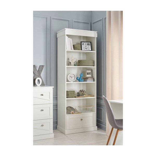 Balts bērnu skapis Pinio Marie, augstums 205 cm-image-2