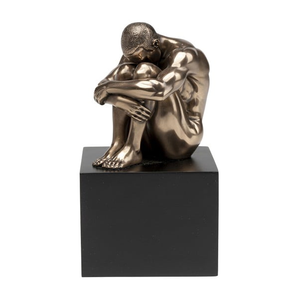 Dekoratīva statuete Kare Design Thinking Nude Man, augstums 10 cm