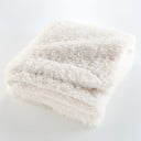 Krēmkrāsas pleds no mākslīgās kažokādas 220x240 cm Mouton – douceur d'intérieur