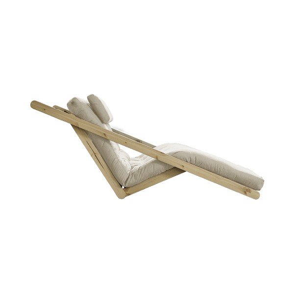 Divvietīgs mainīgs atpūtas krēsls Karup Design Figo Natural Clear/Beige-image-3