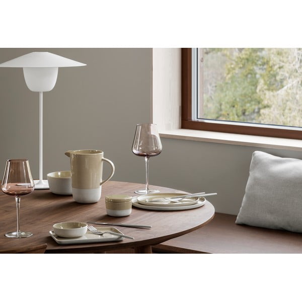 Gaiši pelēks āra spilvens Blomus Grow, 38 x 38 cm-image-1