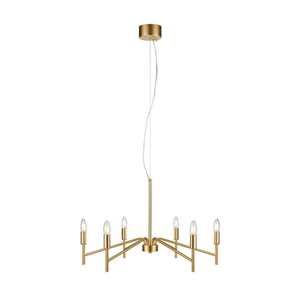 Griestu lampa zelta krāsā Markslöjd Monarch, ø 70 cm-image-3