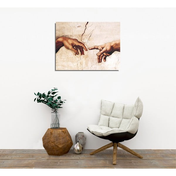 Gleznas reprodukcija uz audekla Michelangelo, 40 x 30 cm-image-1