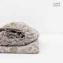 Dabīga toņa lina palags ar gumiju 160x200 cm Botany 2 – Linen Tales