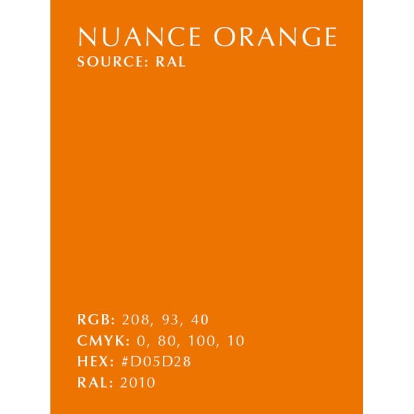 Oranža LED piekaramā lampa ar metāla abažūru ø 31 cm Asteria Mini – UMAGE-image-1