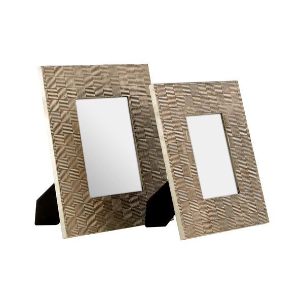 Zelta krāsas koka foto rāmis 23x28 cm Bowerbird – Premier Housewares-image-2
