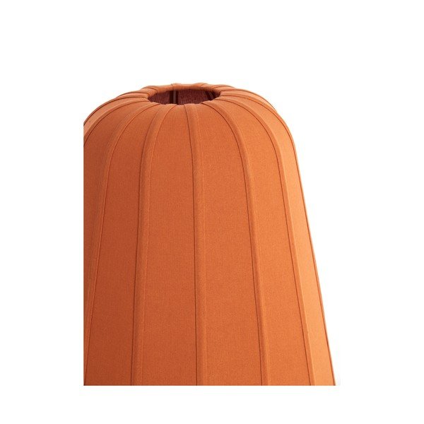 Terakotas oranža stāvlampa ar auduma abažūru (augstums 133 cm) Bibury – Light & Living-image-4