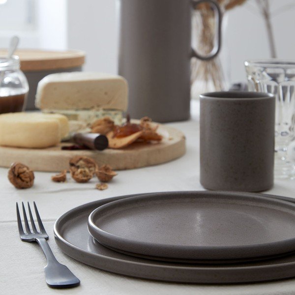 Brūns māla šķīvis ø 27 cm Redonda – Costa Nova-image-1