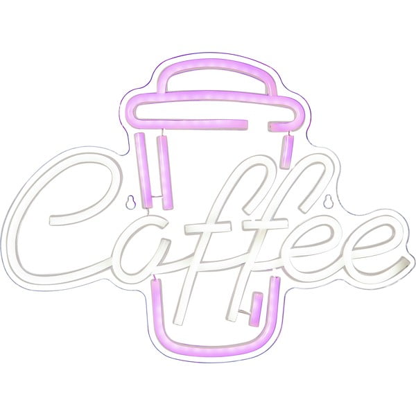 Rozā LED neona gaismas dekors 5 W Plexy – Star Trading