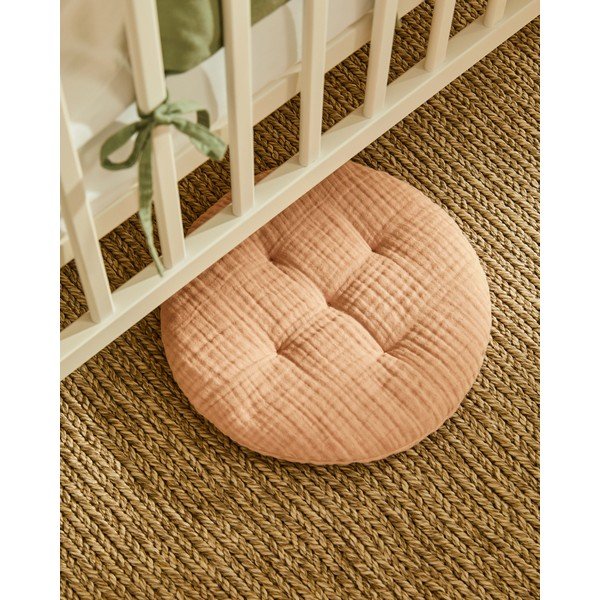 Muslīna bērnu spilvens ø 30 cm Laily – Kave Home-image-1