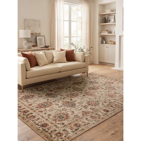 Bēšs paklājs 120x160 cm Raja – Asiatic Carpets-image-1