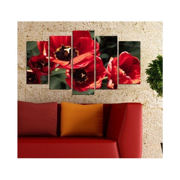 Insigne Qerio daudzdaļīga glezna, 102 x 60 cm-image-1