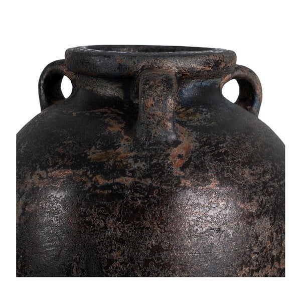 Tumši brūna terakotas augsta vāze (augstums 60 cm) Artem – Ixia-image-3