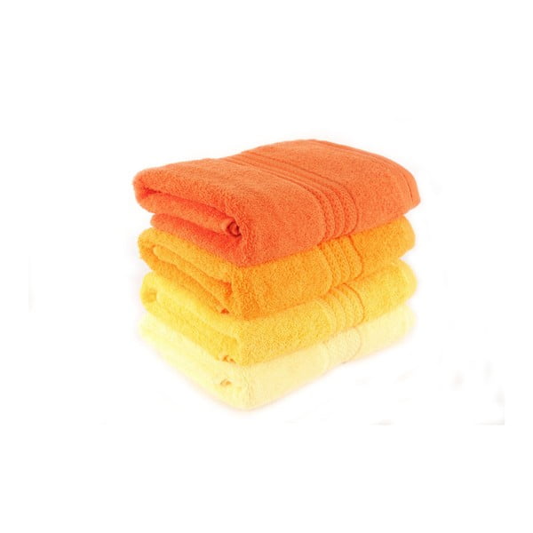 4 kokvilnas dvieļu komplekts Foutastic Daisy, 50 x 90 cm-image-1