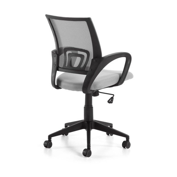 Pelēks biroja krēsls Kave Home Ebor-image-3