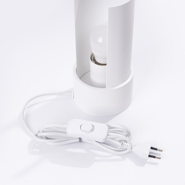 Balta galda lampa (augstums 21 cm) Aurea – Sollux-image-3