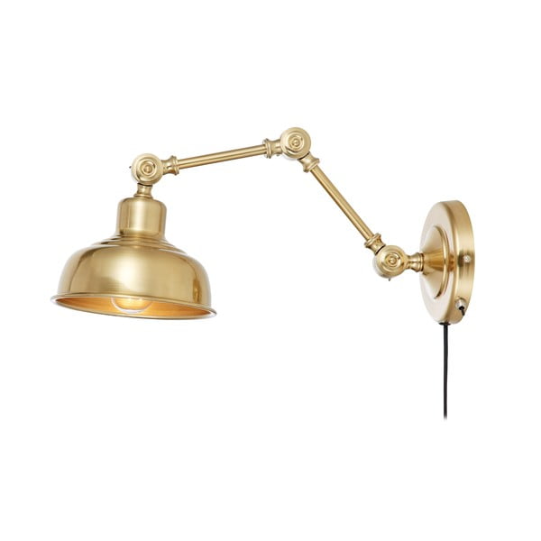 Sienas lampa zelta krāsā Markslöjd Grimstad