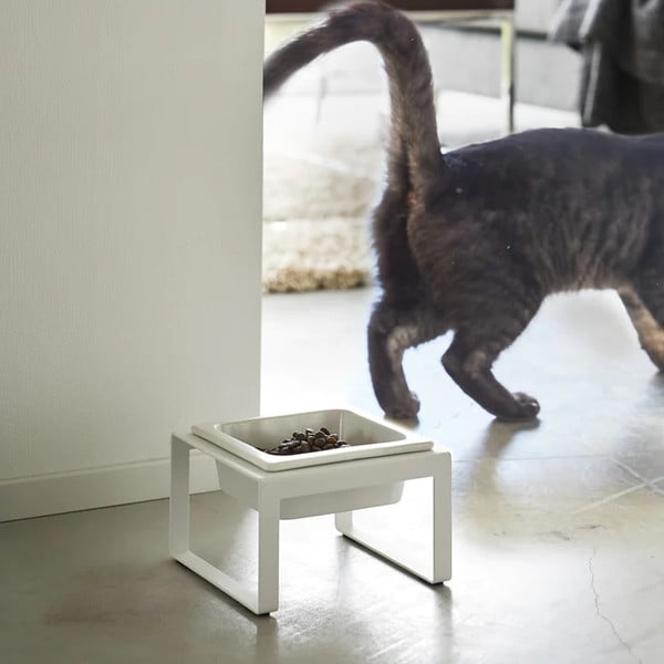 Keramikas bļoda ar pamatni mājdzīvniekiem Tower – YAMAZAKI-image-2