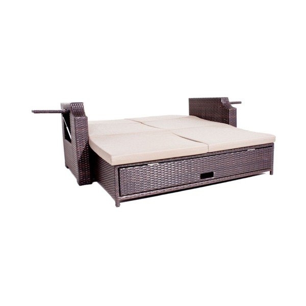 Dārza saliekamais sols ar uzglabāšanas vietu ADDU Monaco-image-2