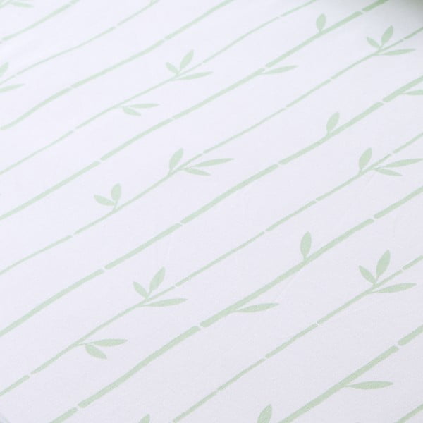 Balts divguļamais bērnu palags ar gumiju 135x190 cm Panda Paws – Catherine Lansfield-image-2