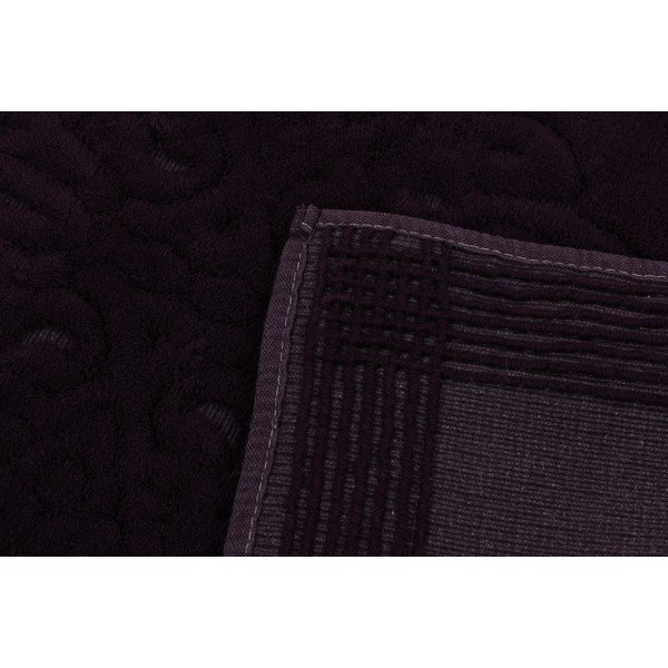 Tumši violeti vannas istabas paklājiņi (2 gab.) 100x60 cm Piante – Foutastic-image-1