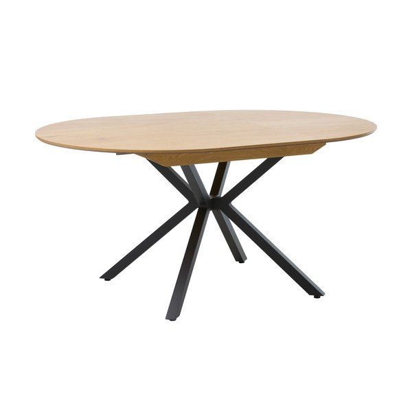 Apaļš izvelkams ēdamgalds ar papildu galda virsmu ø 120 cm Cesura – Unique Furniture-image-2