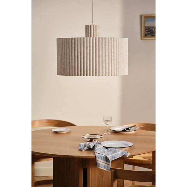 Bēša lina piekaramā lampa ø 60 cm Alina – Jotex-image-2