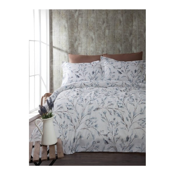 Ranforce kokvilnas gultas pārklājs divguļamai gultai Venture, 200 x 220 cm