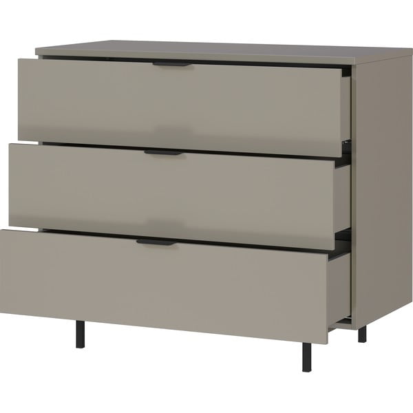 Pelēka bērnu kumode 105x92x54 cm Tomino – Germania-image-4