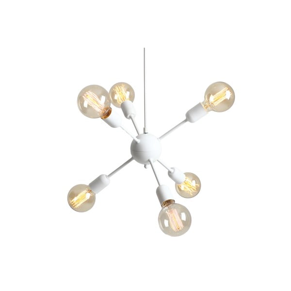 Balta griestu lampa ar 6 spuldzēm Custom Form Vanwerk Ball