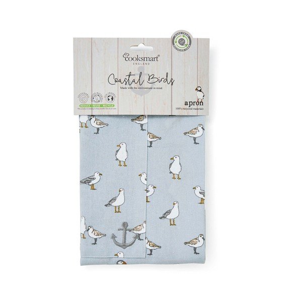 Priekšauts no pārstrādātas kokvilnas Costal Birds – Cooksmart ®-image-2