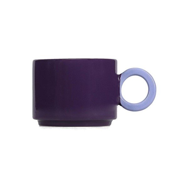 Tumši violeta akmensmasas krūze 280 ml Lou – ONA