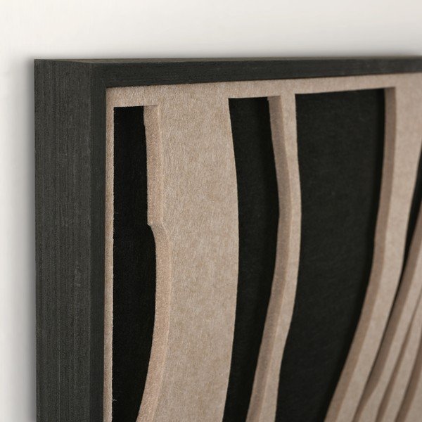 3D glezna ar rāmi/skaņas absorbējoša 90x120 cm Sacred Silence 2 – Malerifabrikken-image-2