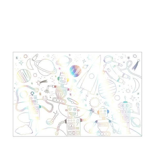 Krāsojamā grāmata Space – Meri Meri-image-3