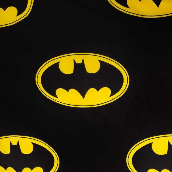 Vienguļamā kokvilnas bērnu gultas veļa 140x200 cm Batman "The Emblem" – Jerry Fabrics-image-3