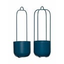 Zilu metāla piekaramo podu komplekts (2 gab.) ø 16 cm Lotus - Hübsch