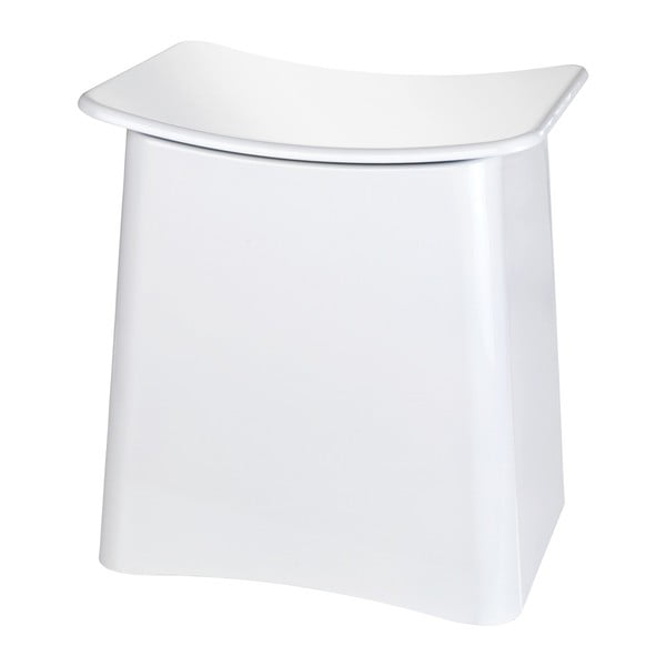 Balta taburete ar glabāšanas vietu Wenko Wing, 33 l-image-4