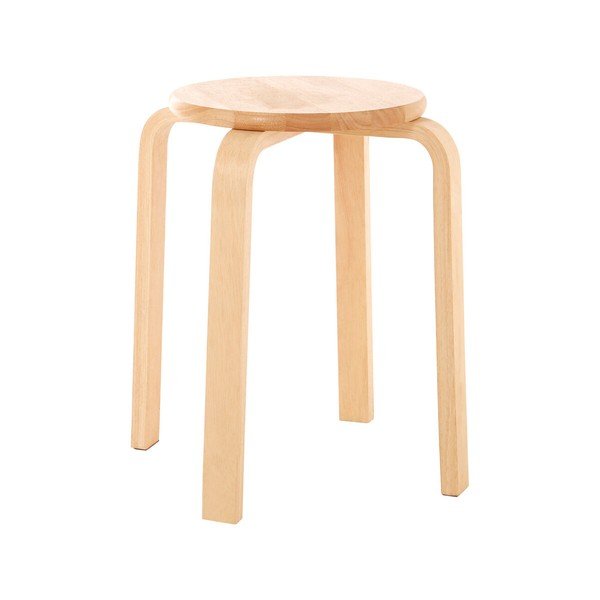 Dabīga toņa gumijkoka masīvkoka ķeblis Heva – Premier Housewares-image-4