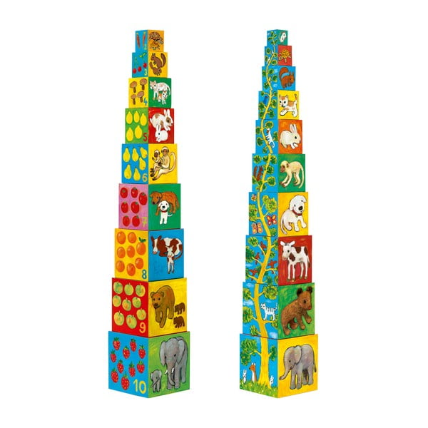 Kastes tornis Blocks – Djeco