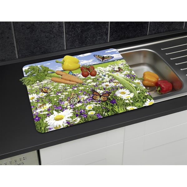 Rūdīta stikla plīts sienas aizsargplāksne 50x56 cm – Maximex-image-1