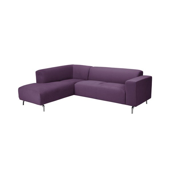 Violets stūra dīvāns Windsor & Co Sofas Orion, kreisais stūris-image-1