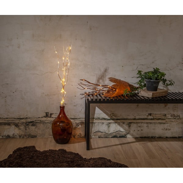 Balts gaismas dekors ø 8 cm Willow – Star Trading-image-4