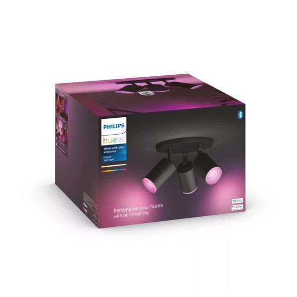Viedā prožektora tipa lampa ar GU10 spuldžu ietveri 4 W Fugato – Philips Hue-image-2